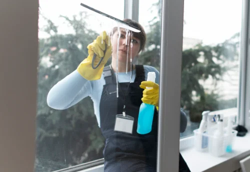 Nettoyage de vitres intérieures et extérieures à Saint-Sornin-la-Marche